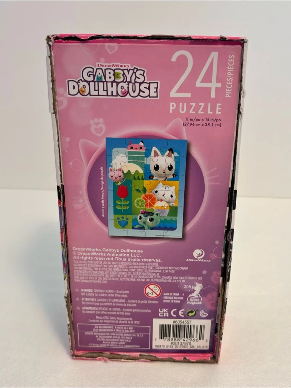 DeamWorks Gabby's Doll House 24 Piece Cat Jigsaw Puzzle